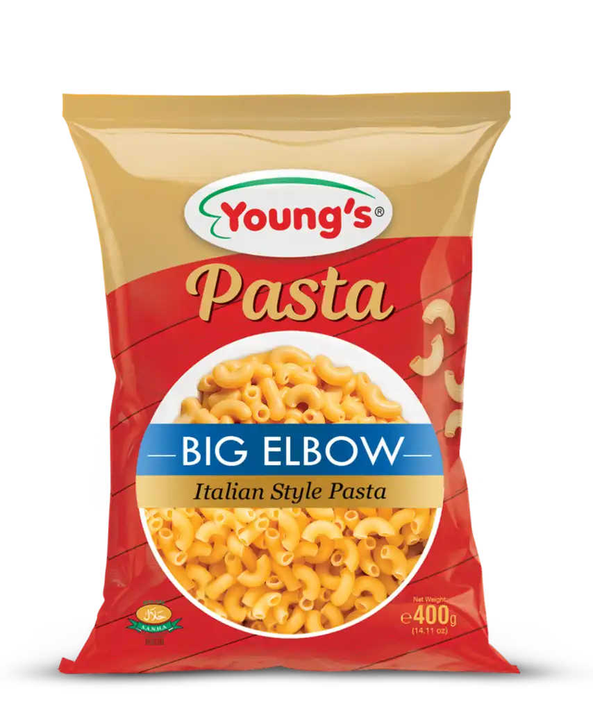 Young's Pasta Big Elbow macaroni Italian style 400g