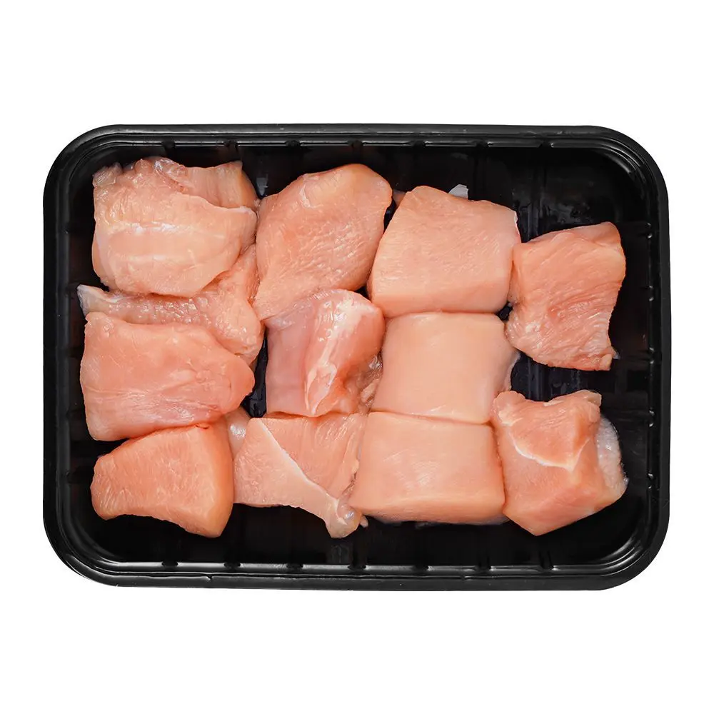CHICKEN BONELESS CUBE 500G