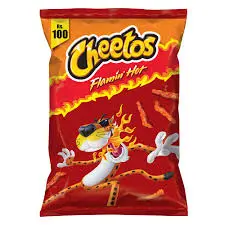 Cheetos Red Flaming Hot Chips Rs100
