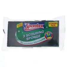 Spontex Scouring Sponge large X3