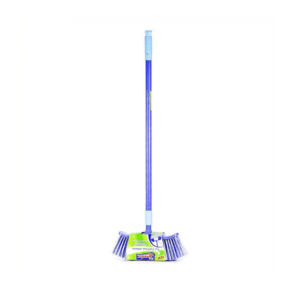 Spontex All Purpose Broom Brush With Stick