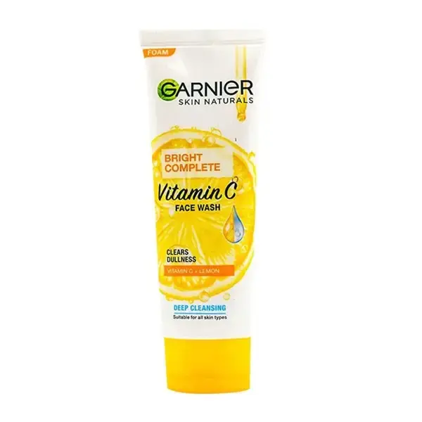 Garnier Vitamin C Face Wash With Lemon 100ml