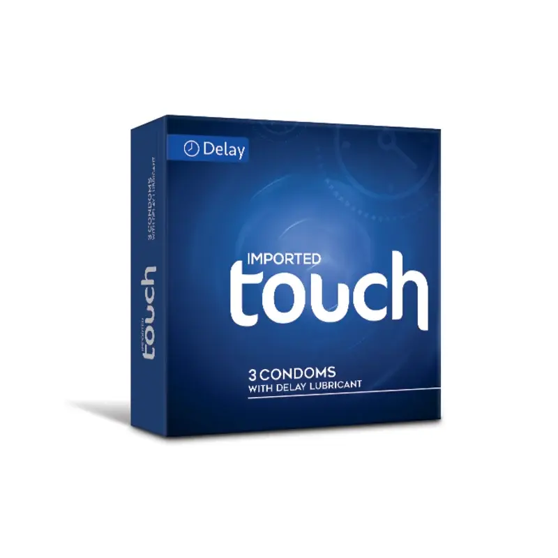 Touch With Delay Pack Of 3 Condoms