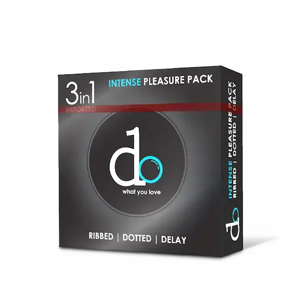 DO 3in1 Pack Of 3 Condoms