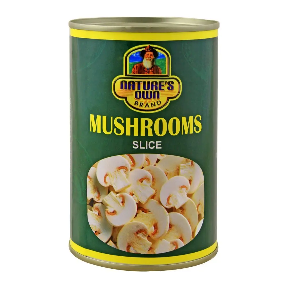 Nature's Own Brand Mushrooms Slice Tin 400g