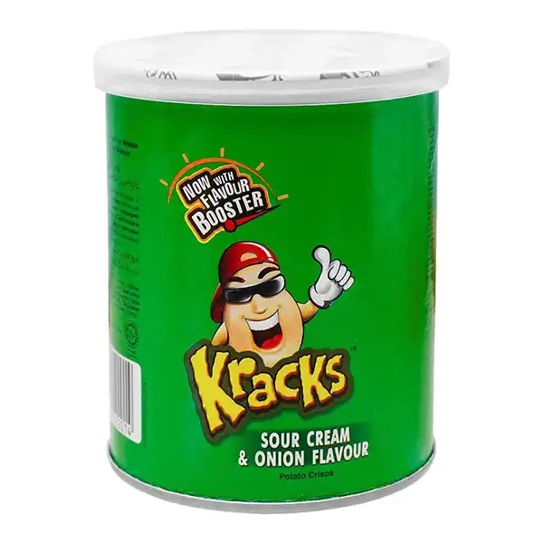Kracks Sour Cream & Onion Chips 45g