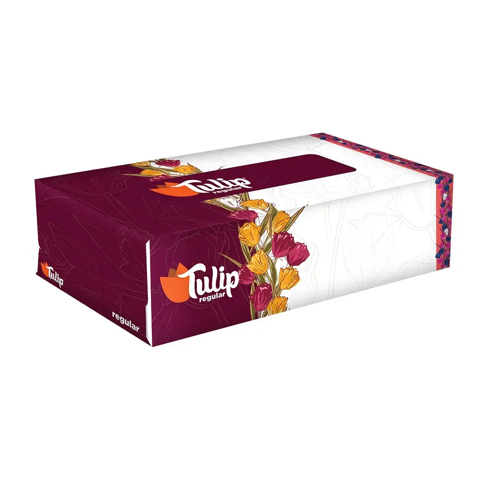 Rose Petal Tulip Regular Facial Tissue