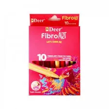 Deer Fibro Art Colour Marker 10pcs