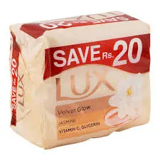 Lux Velvet Glow Soap Trio Pack (98g x 3)