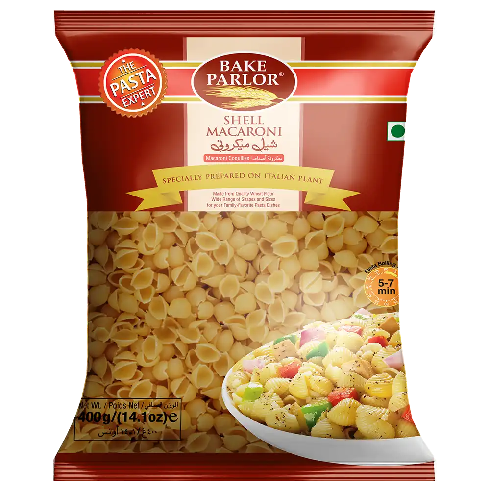 Bake Parlor Shell Macaroni 400g