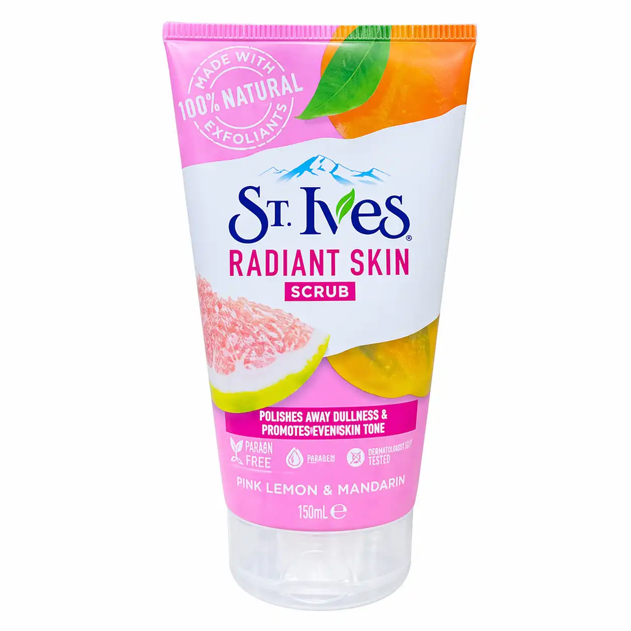 St. Ives Radiant Skin Pink Lemon & Mandarin Orange Scrub 170ml