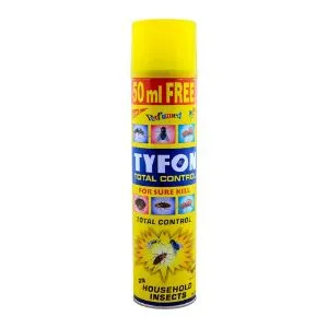 Tyfon Total Control Yellow Household Insect Killer 325ml