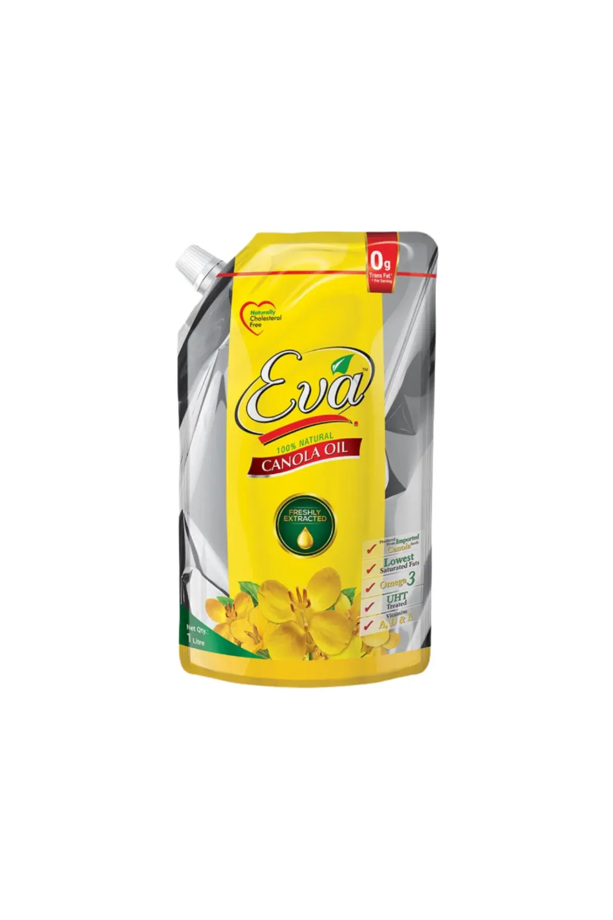 Eva Canola Oil 1Ltr Nozzle Pouch