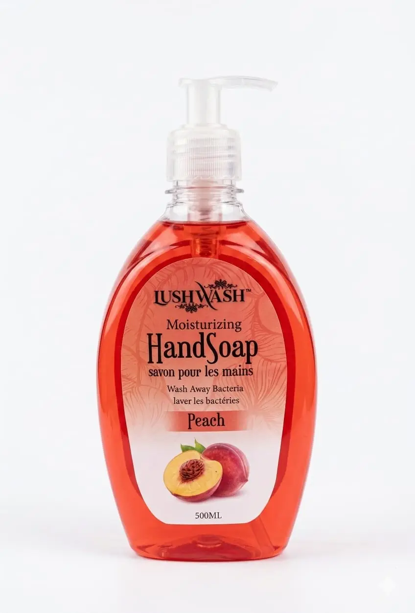 Lush Wash Peach Hand Soap 500ml
