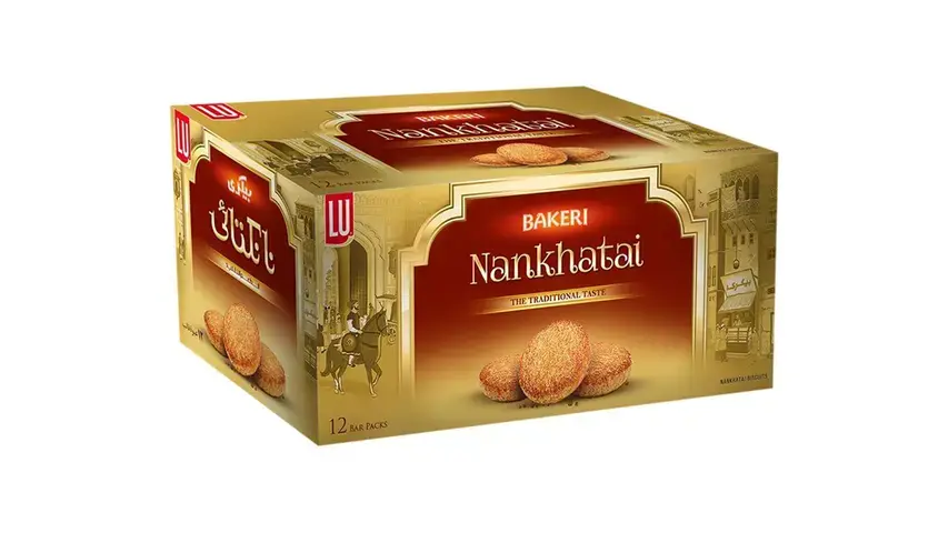 LU Bakeri Nankhatai Bar Packs 12