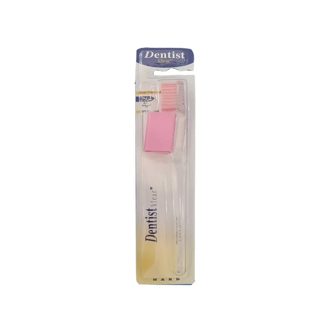 Dentist Klear Soft Toothbrush Uv Treated Pink & White
