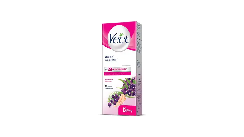 Veet Body Wax Strips for Normal Skin 12pcs