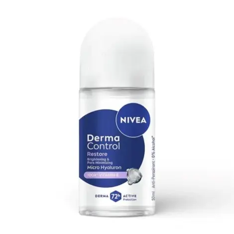 Nivea Derma Control Restore Vitamin E Anti Perspirant Roll on 50ml
