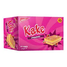 Hilal Cup Kake Strawberry 24Pcs 