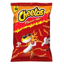 Cheetos Crunchy Red Flamin Hot Rs 50