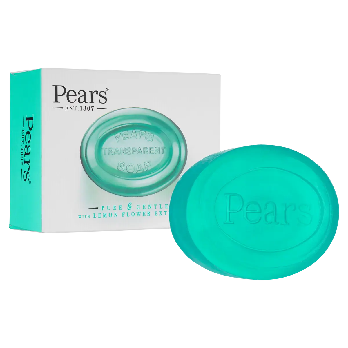 Pears Pure & Gentle With Lemon Flower Extracts 125g (Imported)