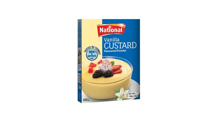 National Vanilla Custard Powder 120g