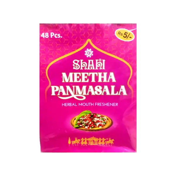 Shahi Meetha Pan Masala 48s Box Rs5