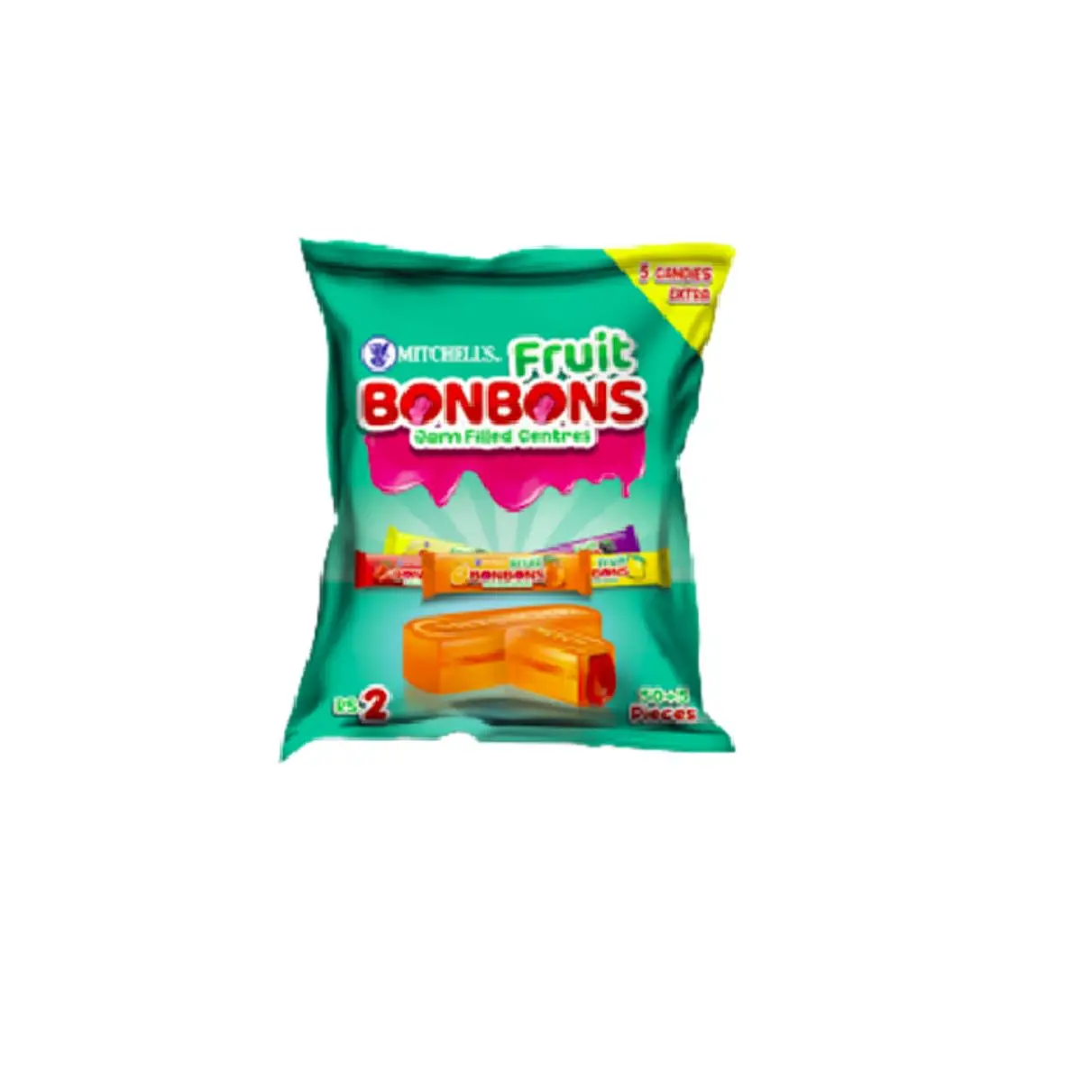 Mitchells Fruit BONBONS Candy 250gm