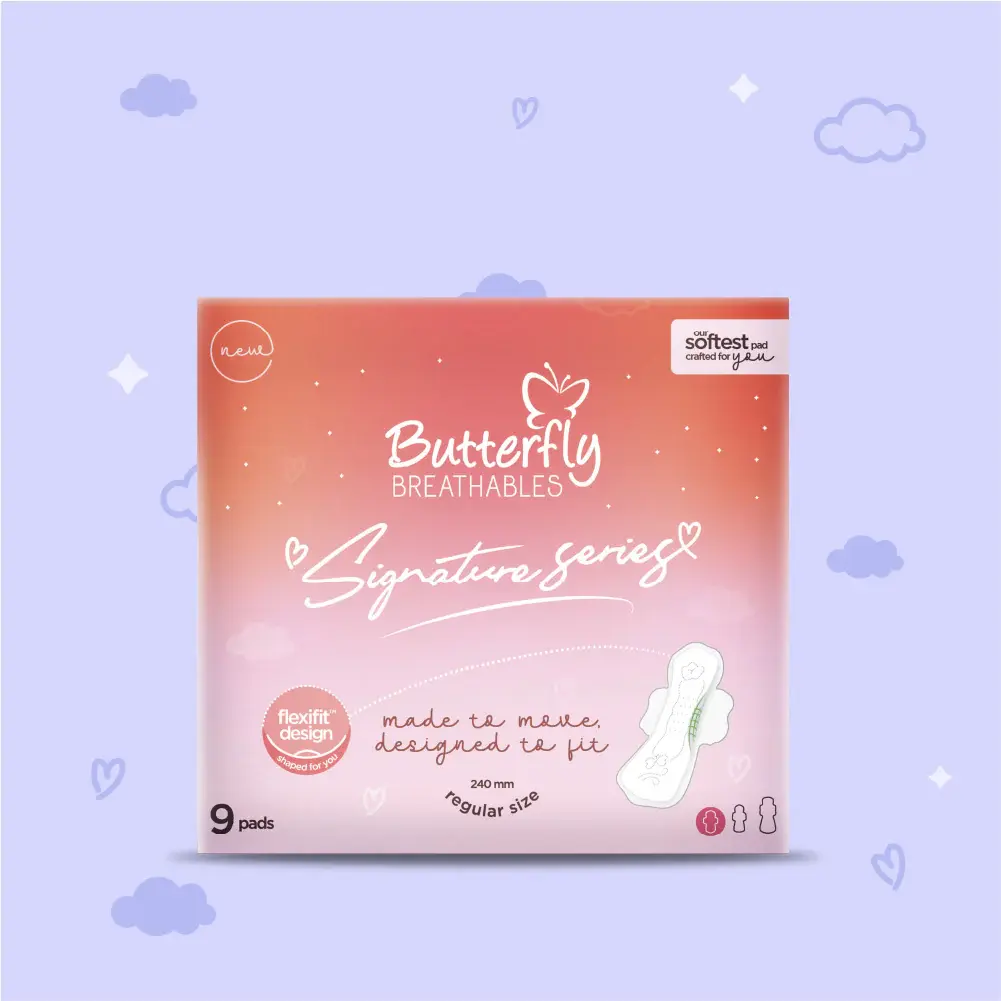 Butterfly Breathables Signature Series Regular 9 Pcs
