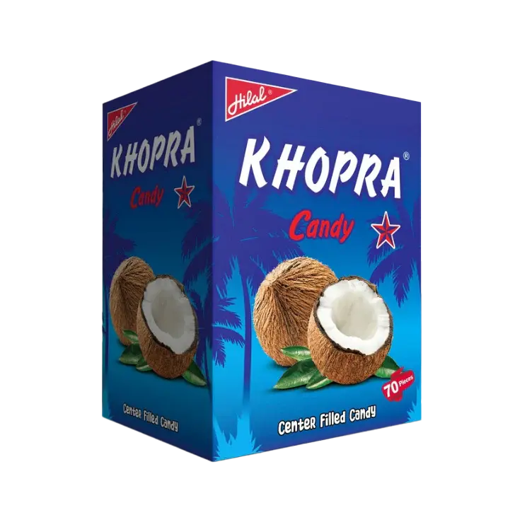 Hilal Khopra Candy 70Pcs Box