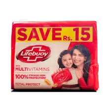 LifebuoyTotal Protect Trio Pack 123gx3