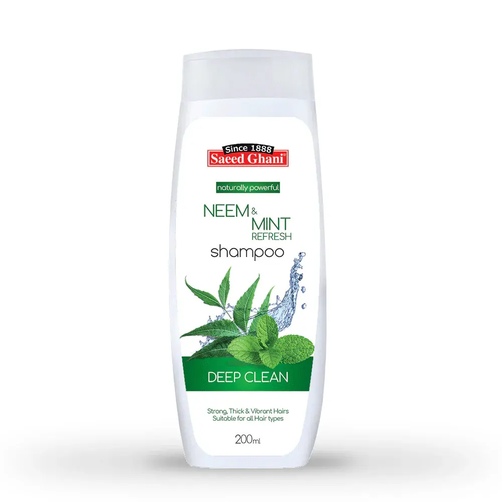 Saeed Ghani Naturally Powerfull Shampoo Tea Tree & Aloe Vera 200ml