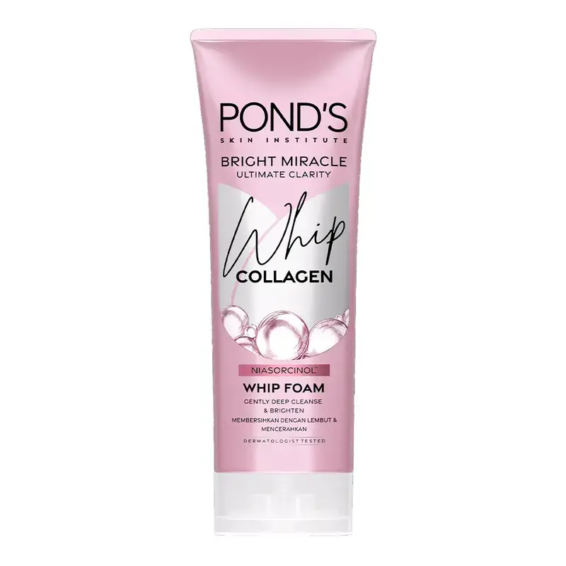  Ponds Bright Miracle Collagen Whip Foam 100ml