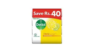 Dettol Soap Fresh 110g Pack of 4
