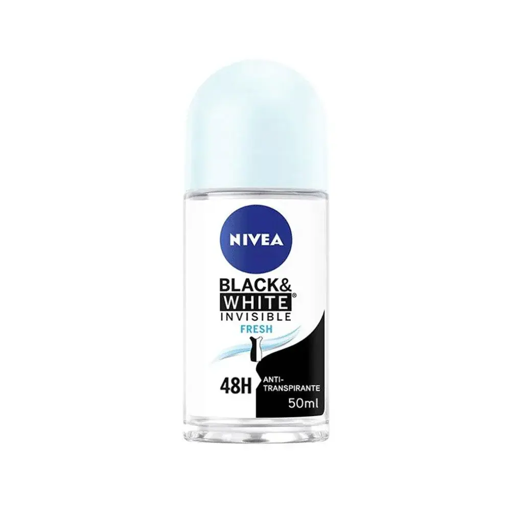 Nivea Black & White Invisible Fresh Roll On 50ml