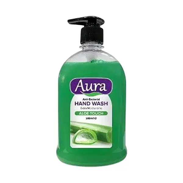 Aura Anti Bacterial Aloe Touch Hand Wash 500ml
