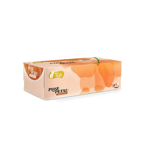 Rose Petal Essential Ultra Soft Facial Tissues 140 Sheets