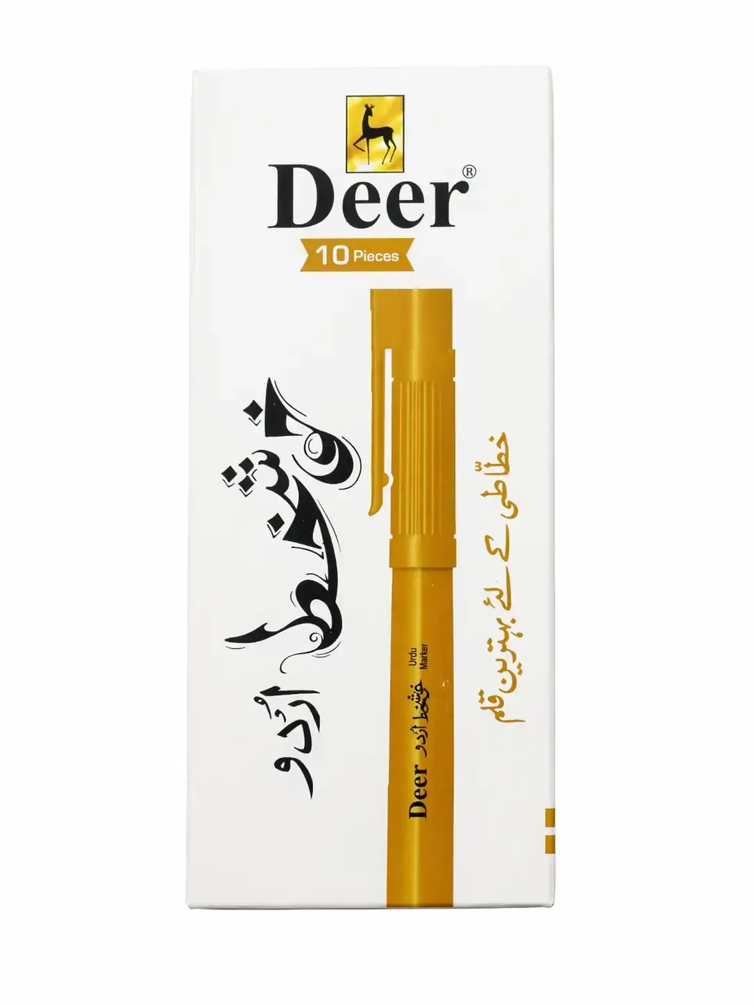 Deer Blue Urdu Marker 10 Pieces Pack