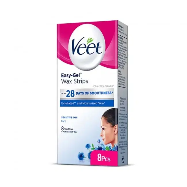 Veet Face Wax Sensitive Skin 8 Strips