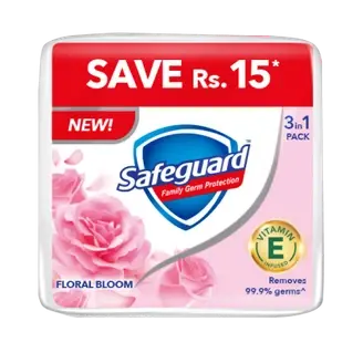 Safeguard Floral Scent Body Soap (Pack Of 3) 168g