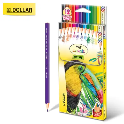 Dollar Pencil Colour Wow (Pack of 12)