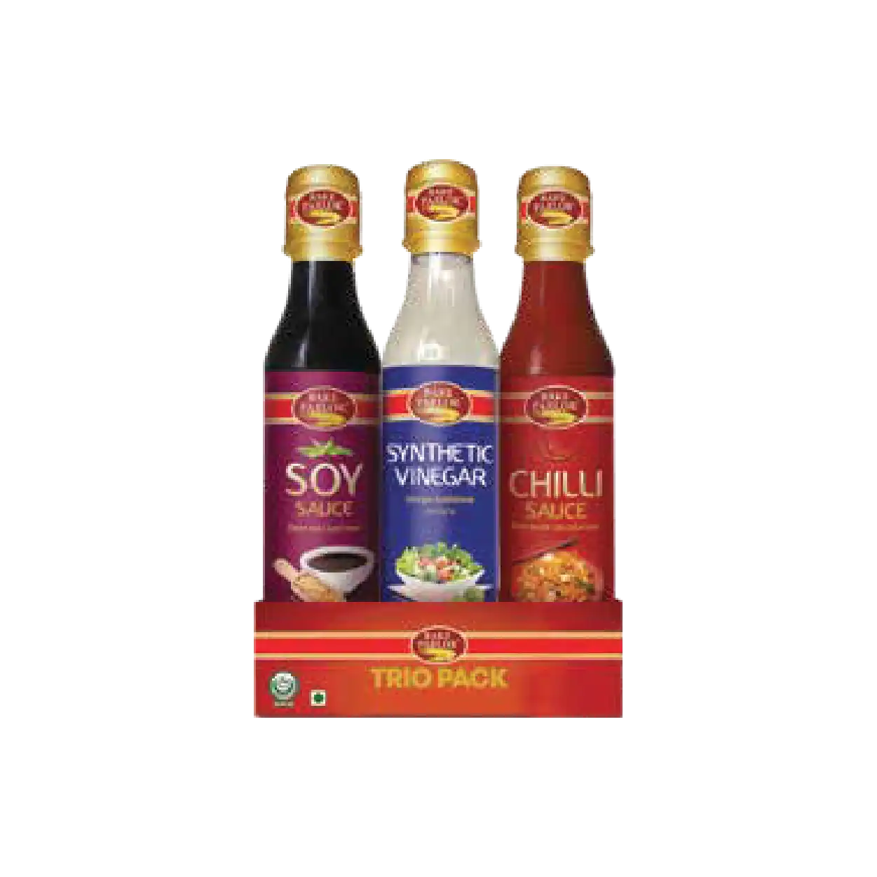 Bake Parlor Trio Sauces Pack Mini 3in1 120ml 
