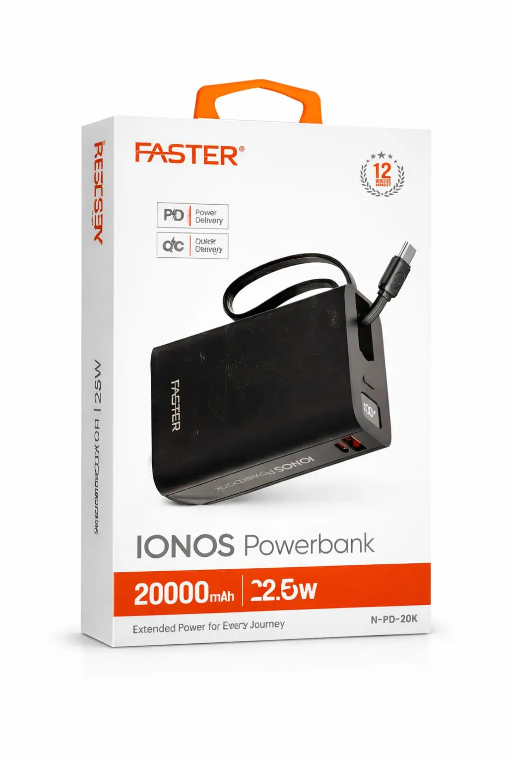 FASTER N-PD-20K Power Bank 20000 mAh