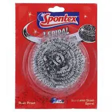 Spontex Stainless Steel Spiral Rust Proof 1 Pcs