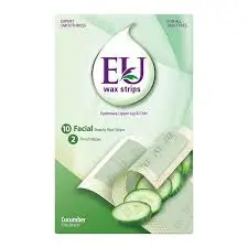 Eu Face Wax Strips 10S Cucumber