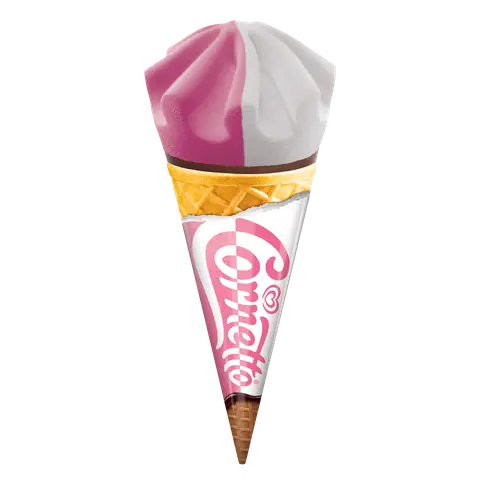 Wall's Cornetto Pop Cone Strawberry & Vanilla 95ml