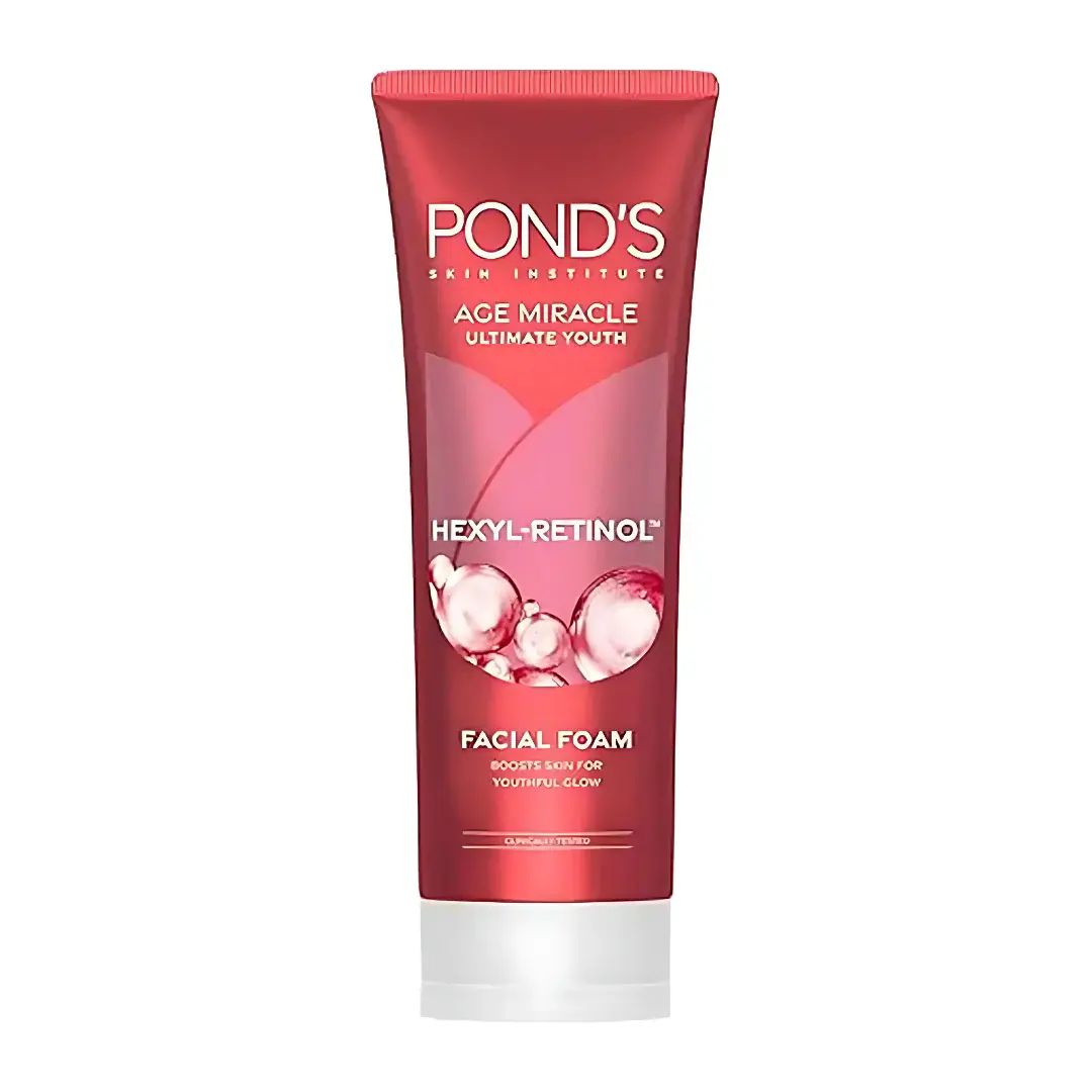 Ponds Age Miracle Facial Foam with Hexyl Retinol 100g