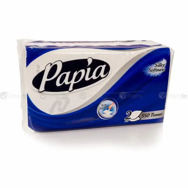 Papia Silky Softness Tissue 500 Tissues