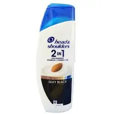 Head & Shoulders Shampoo + Conditioner (2in1) Silky Black 360ml