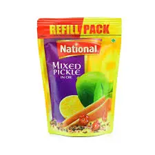 National Mix Pickle In Oil 300g Pouch
